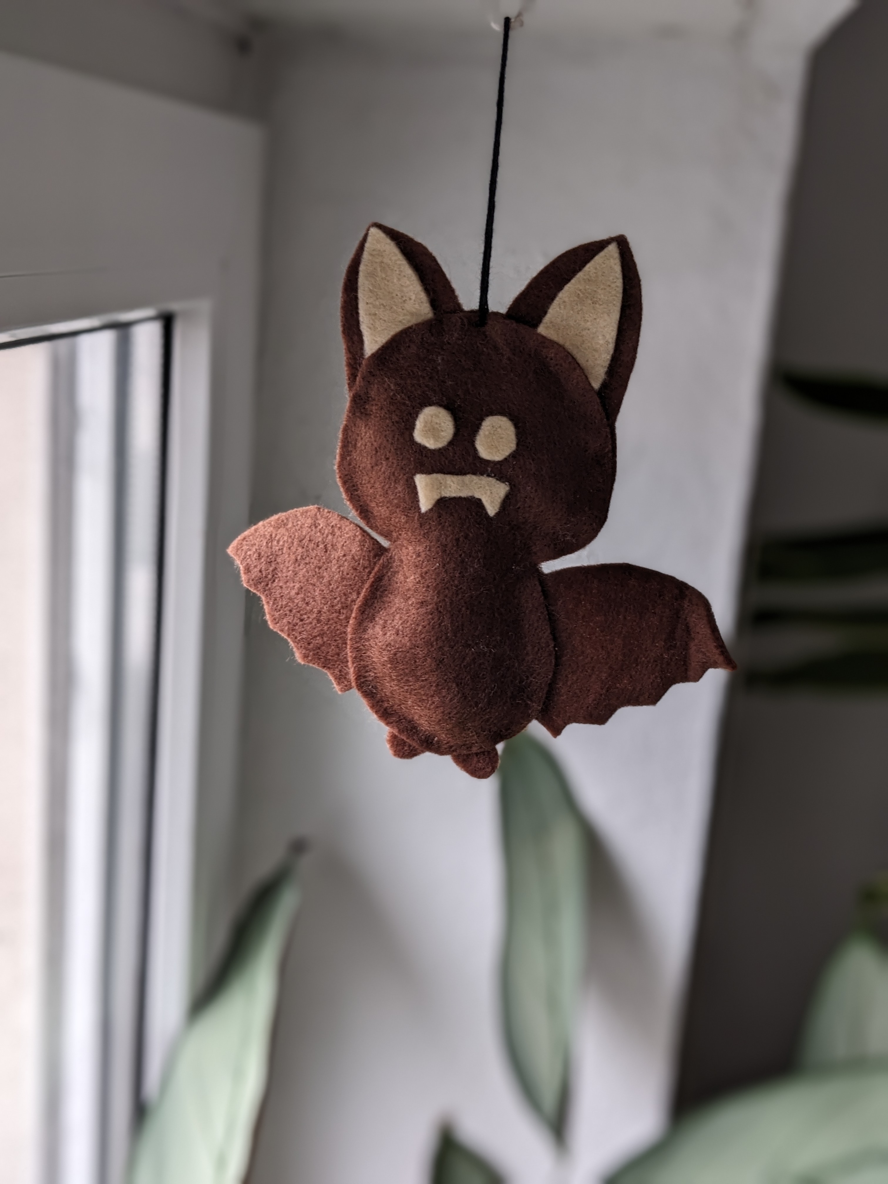 Braune Fledermaus