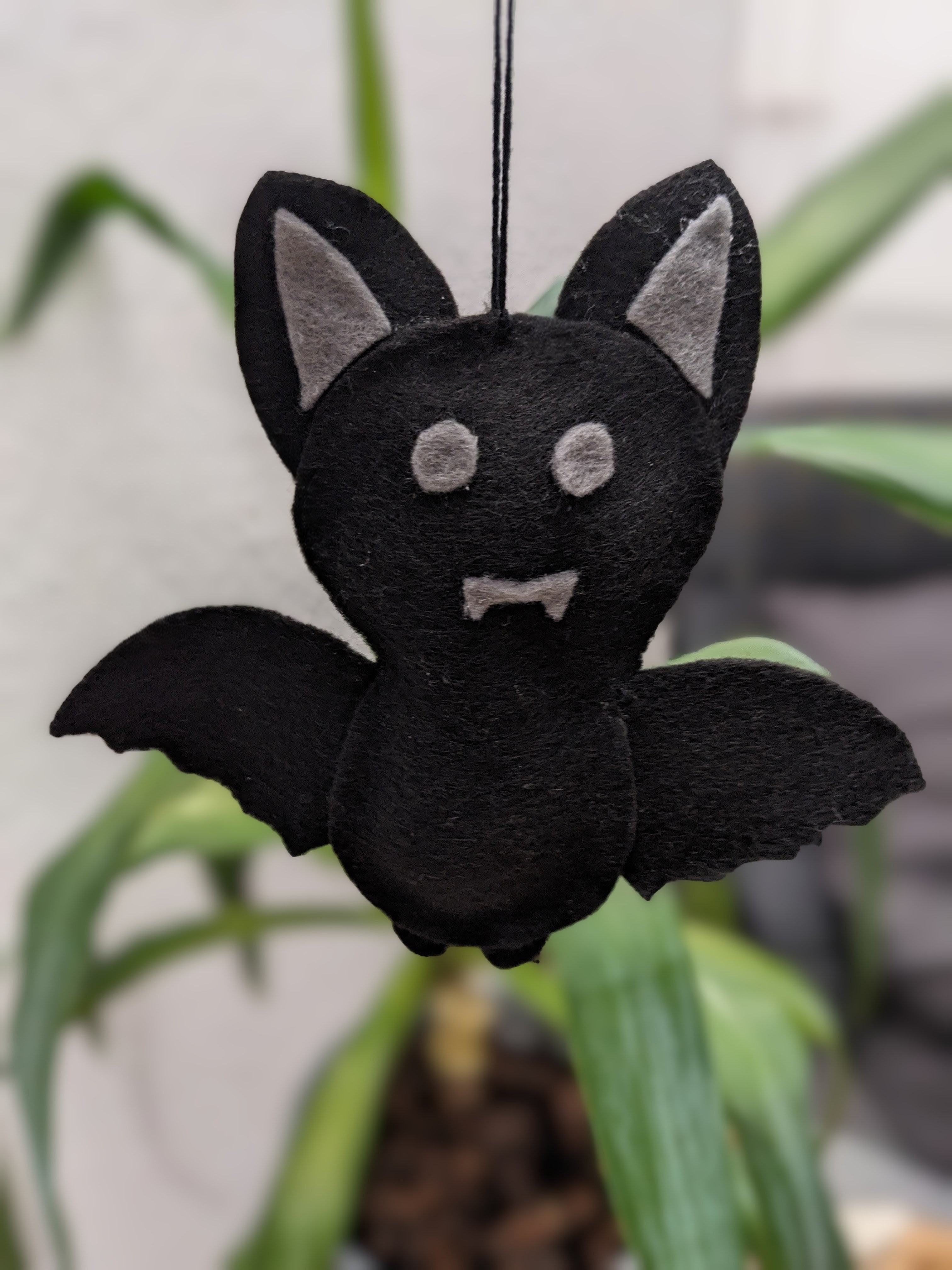 Schwarze Fledermaus